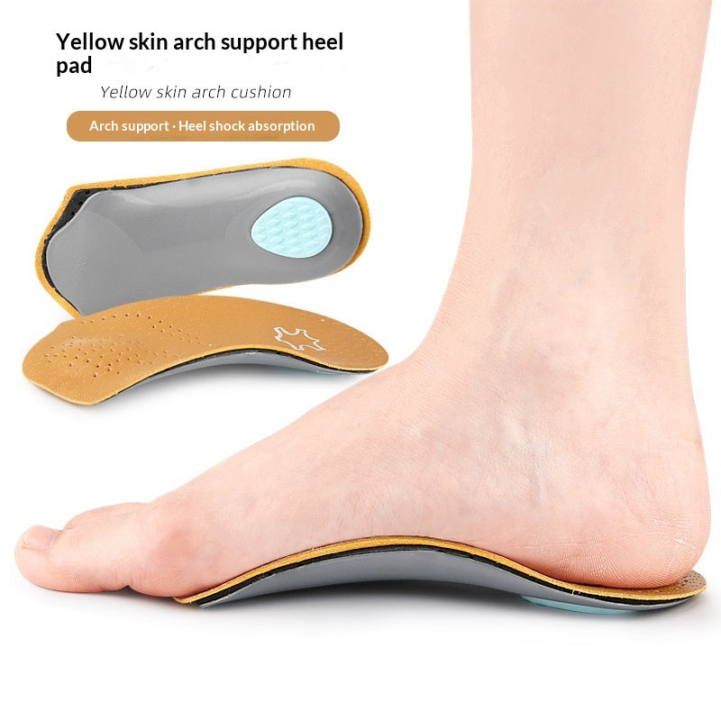 Arche support chaussures semelles intérieures pieds plats invisibles antidérapants demi-soles intérieures épais