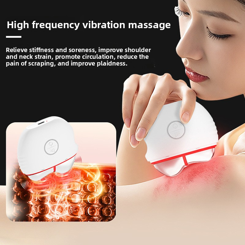 Color Light Scraping EMS Facial Beauty Device