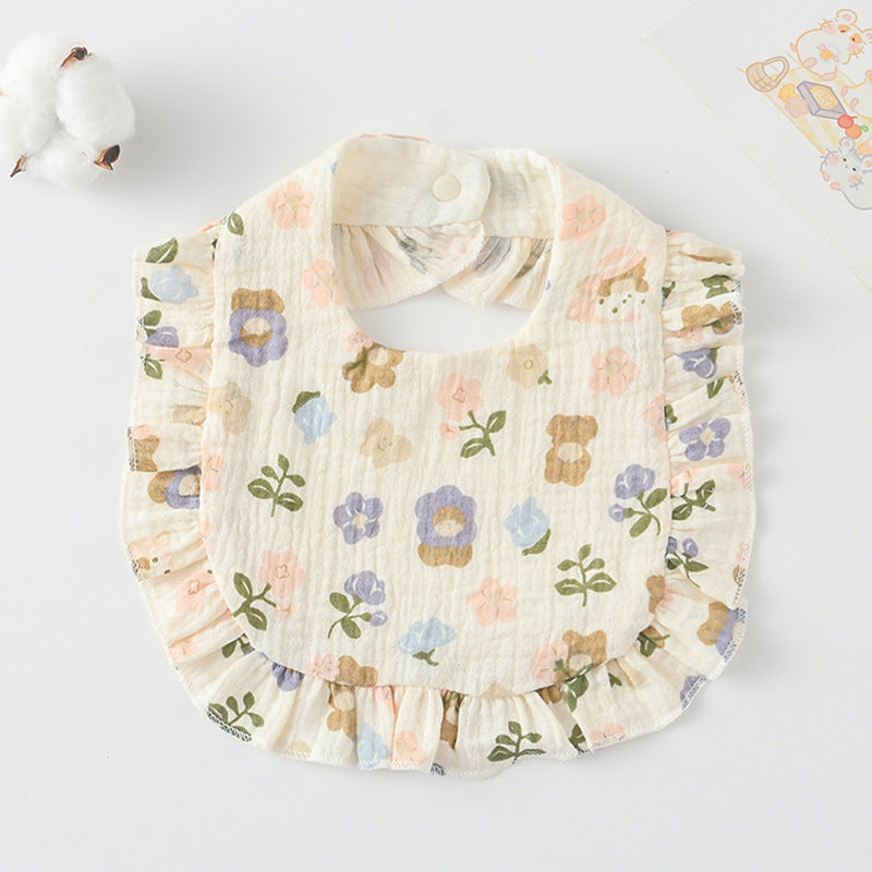 Bébé Muslin Bibs Adorable Animal Bandana Drool Bibs Pour Garçons et Filles Ultra Soft & Absorben