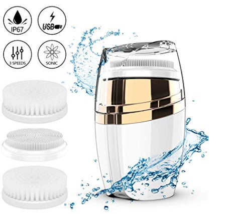 Nettoyeur de silicone de brosse de nettoyage faciale
