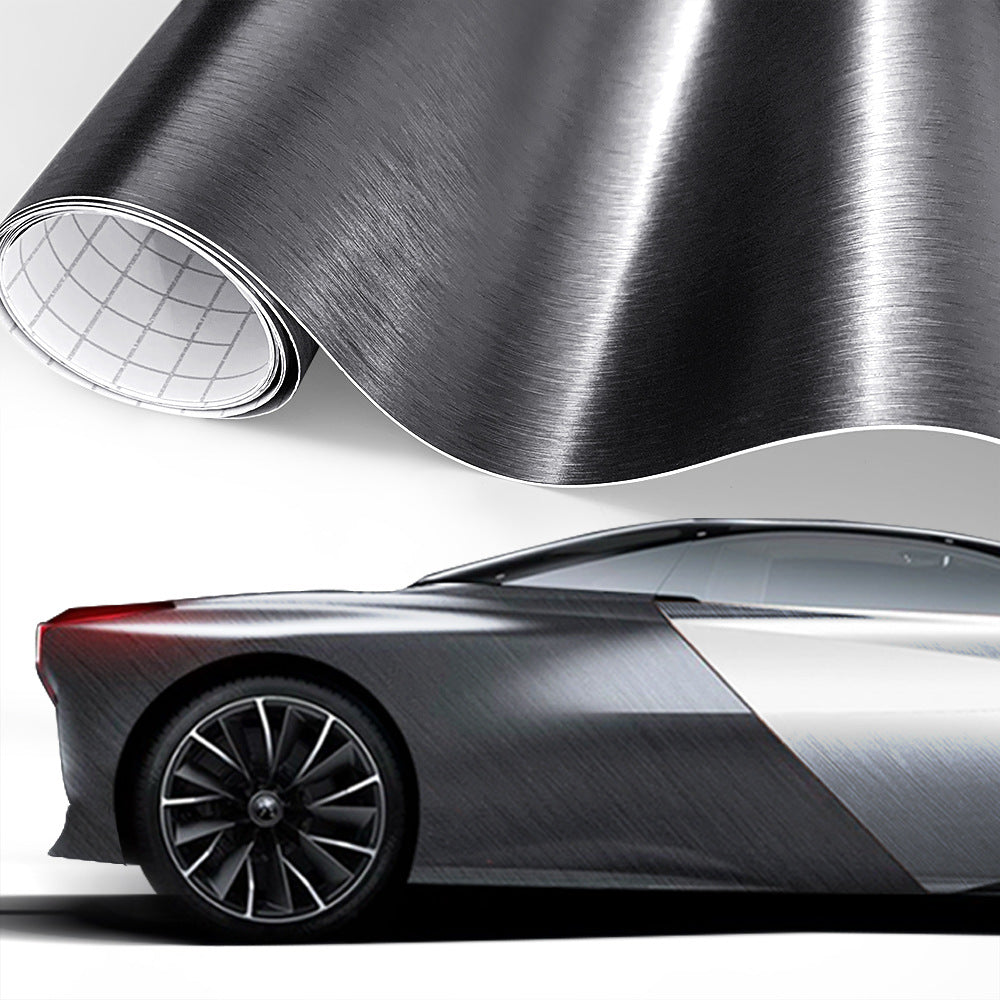 Car Styling Glossy noir 5D fibre de carbone film de vinyle