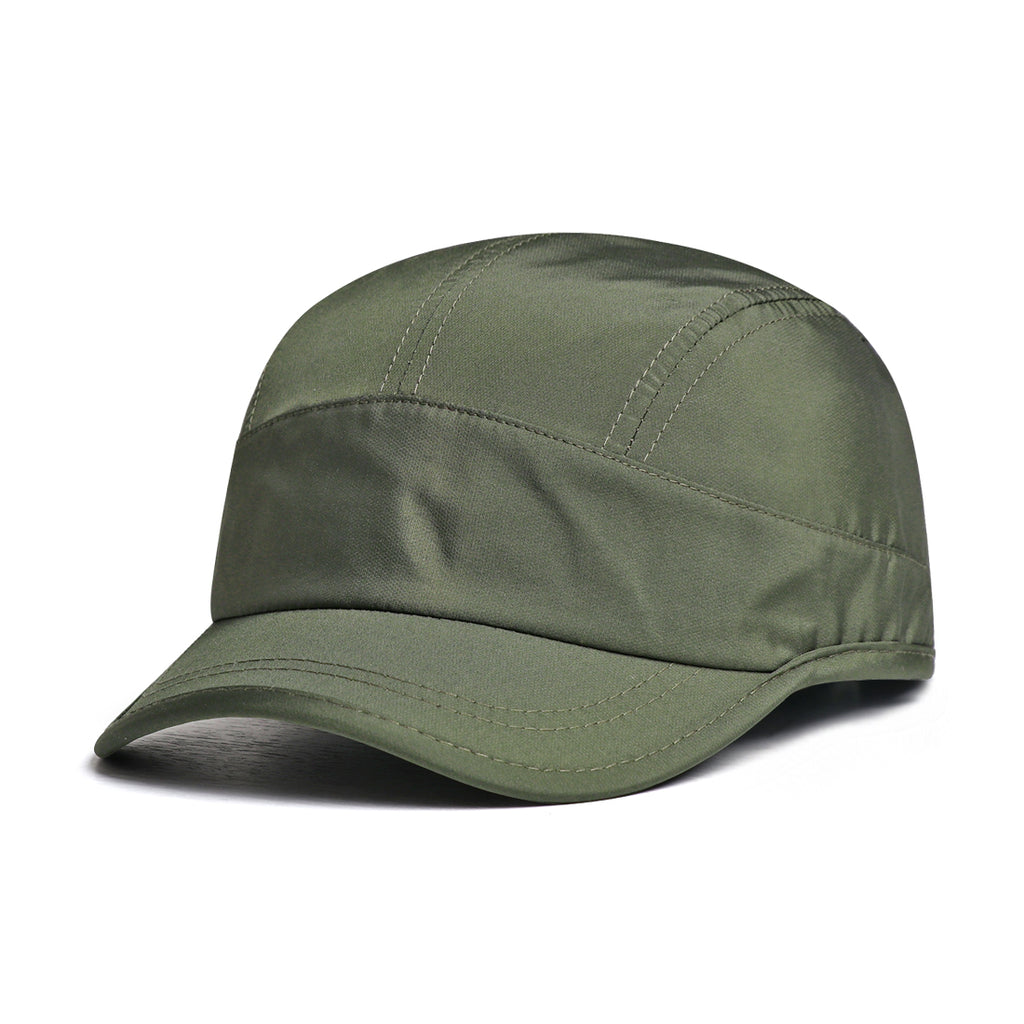 Printemps et été Hommes et femmes Identique Solide-colore Soft-brim réglable Modeable