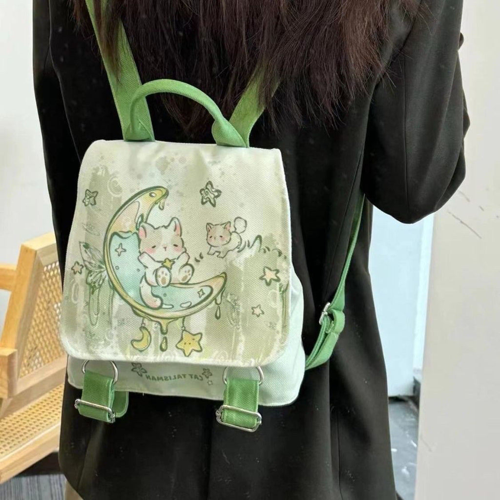 Cute Mambo Mint Green Backpack