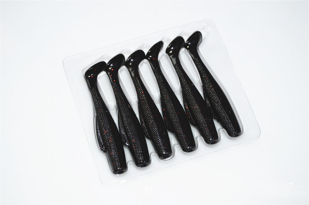 Ensemble multicolore en T-tail Lure Soft Bait