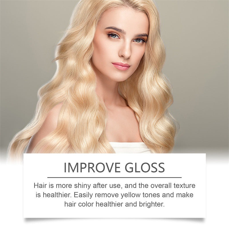 Masque kératine pour cheveux violet