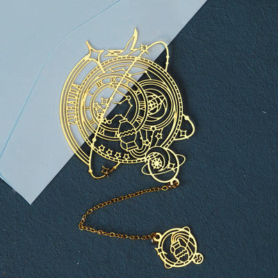 Douze Constellations Série Metal Signet Laiton cassé
