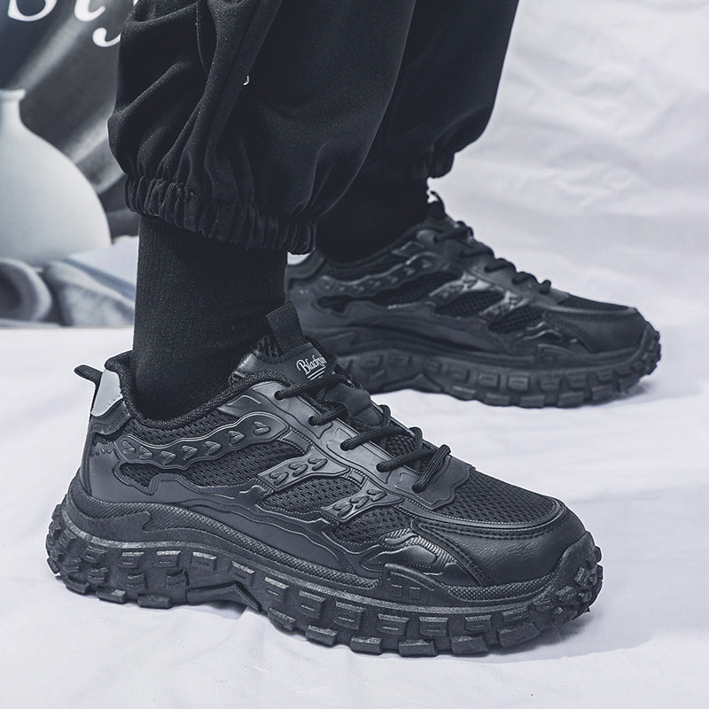 Hommes Noir Sécurité Travail Sneakers