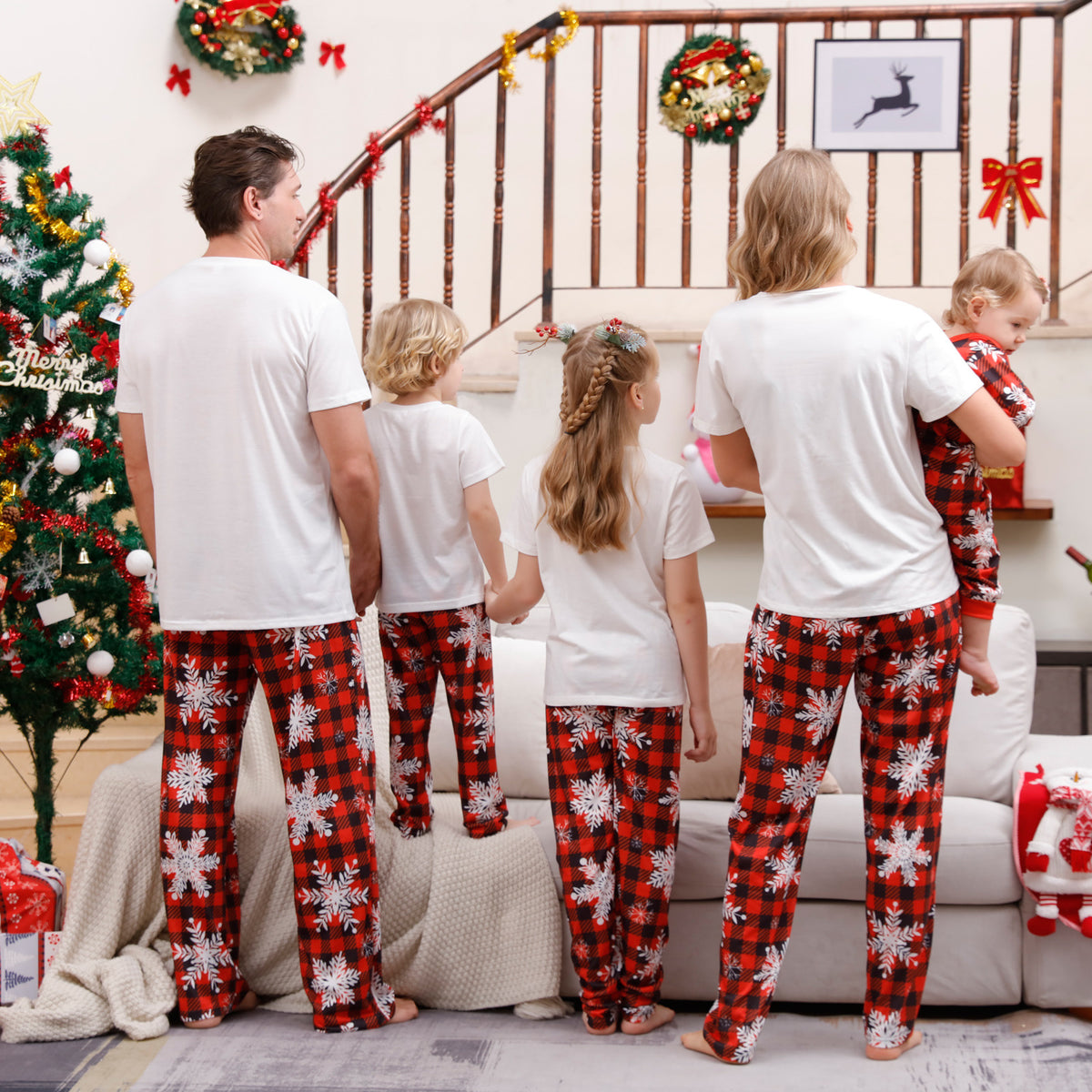 Maillot de pyjama imprimé de Noël