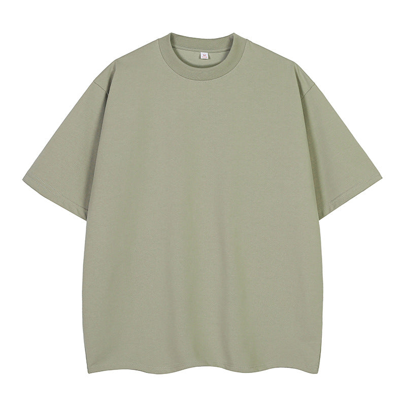 T-shirt en coton absorbant à manches courtes en fil double