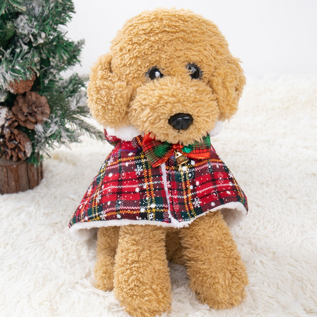 Chat de Noël Cape Hat Plush Châle