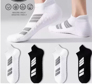 Courir extérieur Basketball Chaussettes Serviette Massage Pied de lit épaississant Sueur-absorption hommes Donc