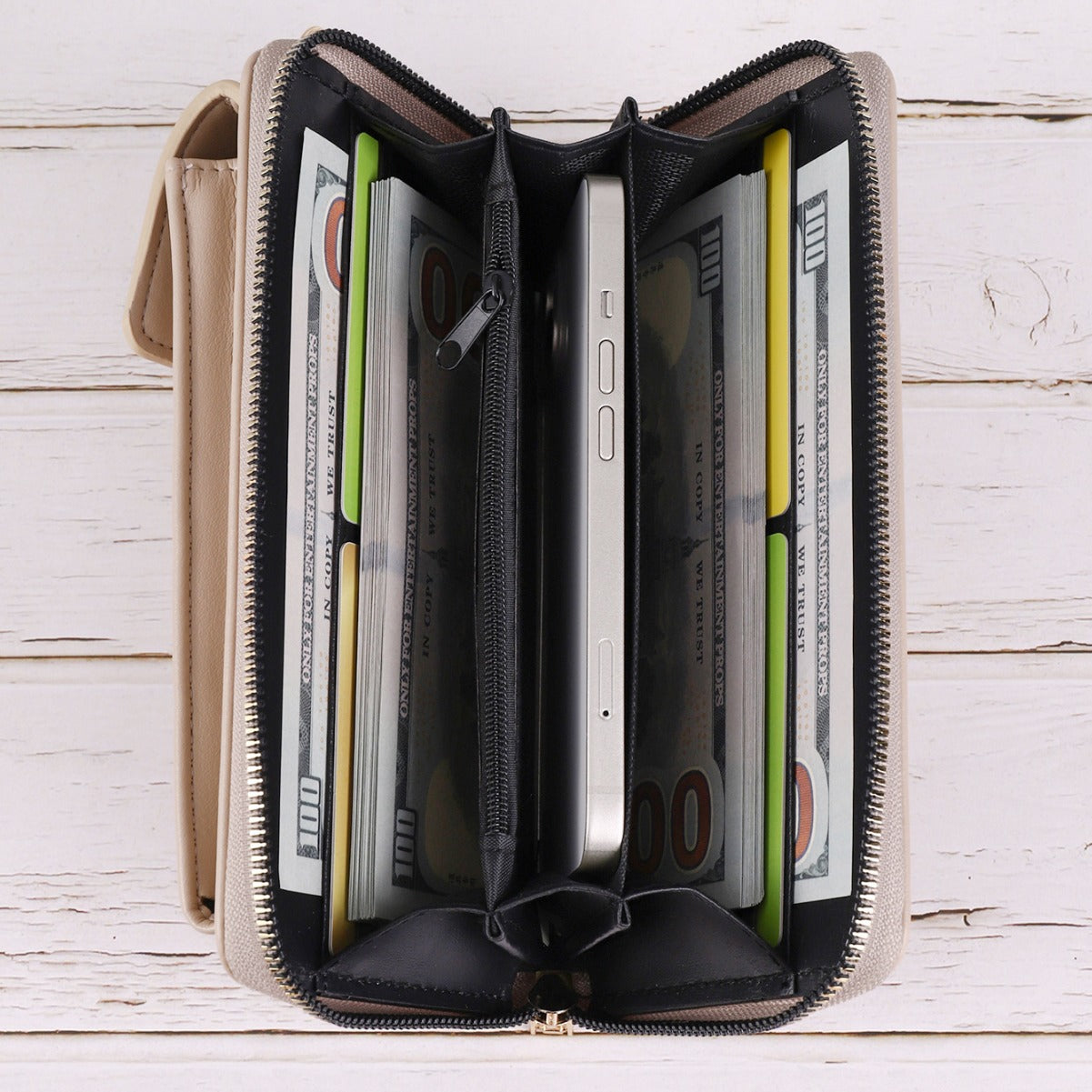 Mode tout-match Mobile Phone Bag Style classique Rhombus Light Luxury