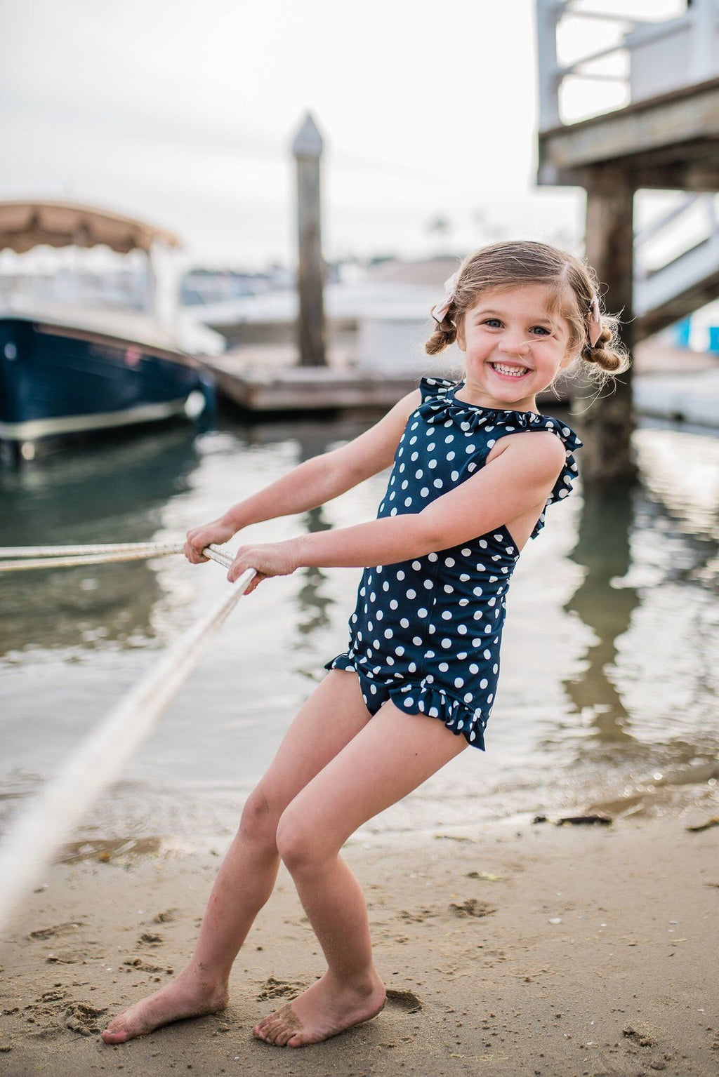 Set de maillots de bain à pois