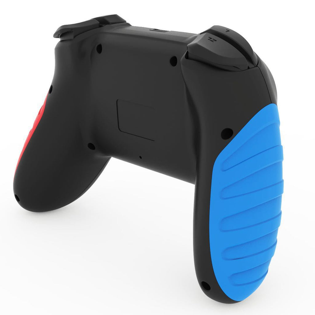 Maquette Bluetooth sans fil rouge et bleu