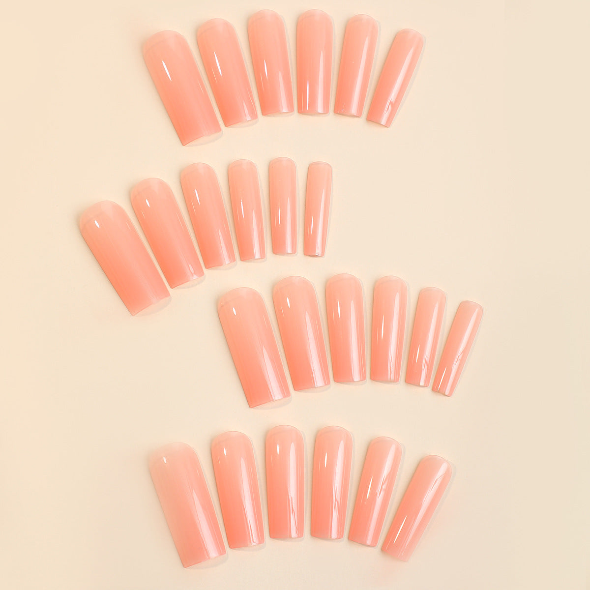 Faux ongles porter l'eau Pipe Patch de couleur solide