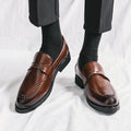 Hommes Casual et élégant chaussures en cuir dans le style d'affaires britannique