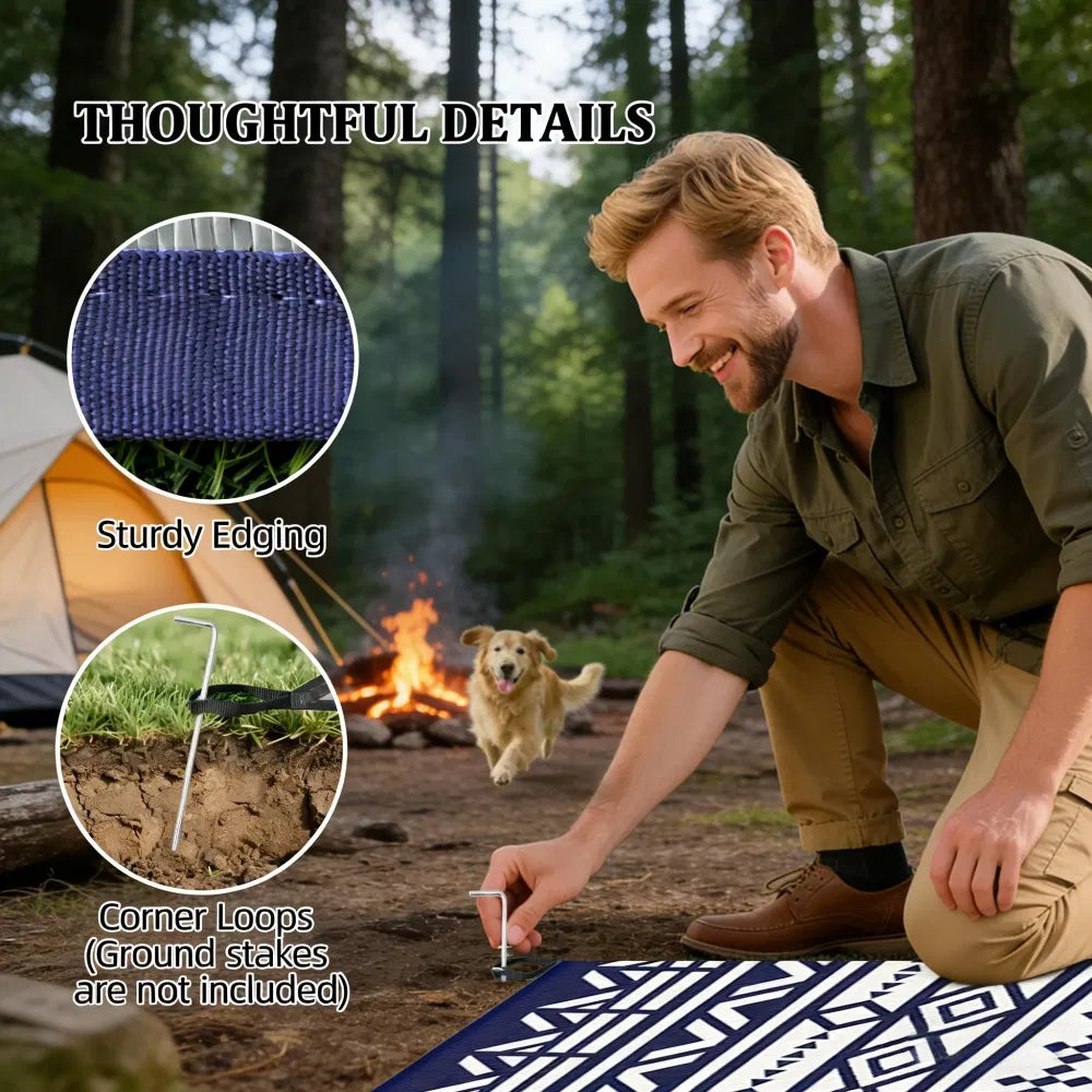 Rug extérieur réversible