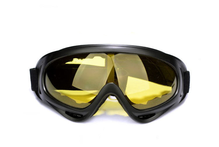 Les lunettes de sport de moto contre le vent et les ventilateurs de sable