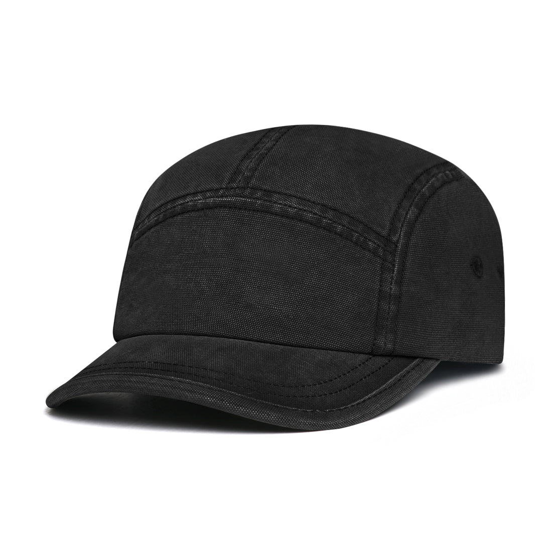 Tableau de lumière mode et simple Lavé à l'eau Casquette de baseball avec bride courte
