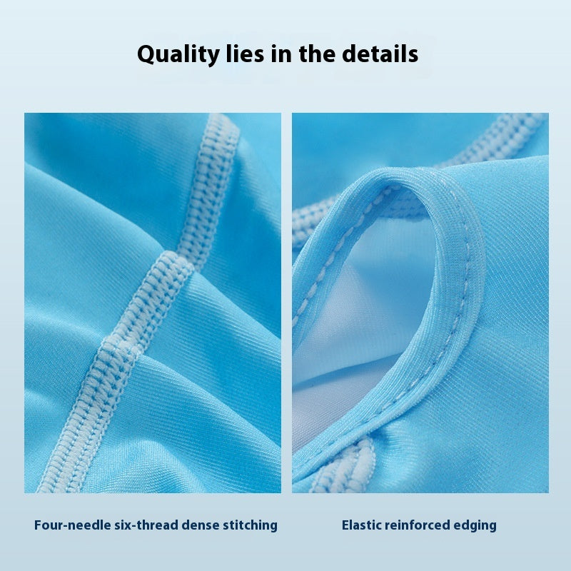 Facekini Natation Protection solaire Couverture tête Hommes et femmes Extérieur