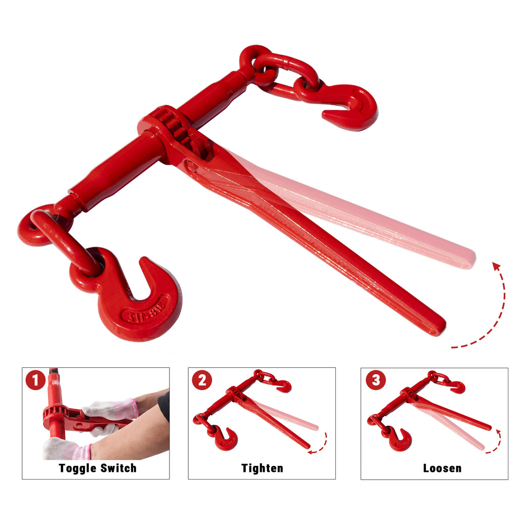Raccords de tension avec chaîne