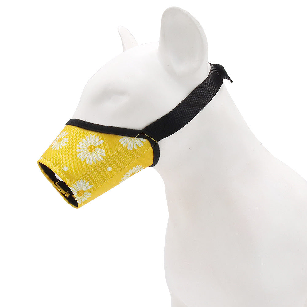 Couverture de bouche de chien réglable anti-bite