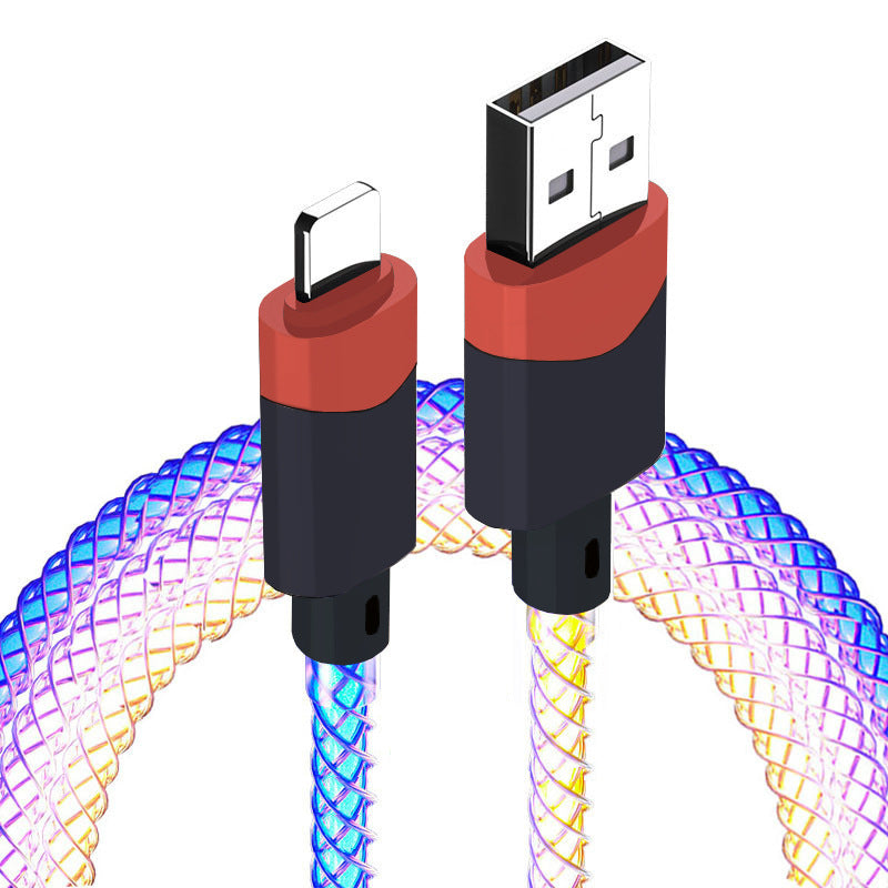 RGB Charge de câble de données couleur magique