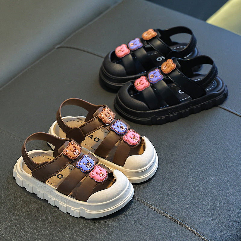 Boy Soft Bottom Non-slip Boy Baby Shoes Chaussures pour enfants