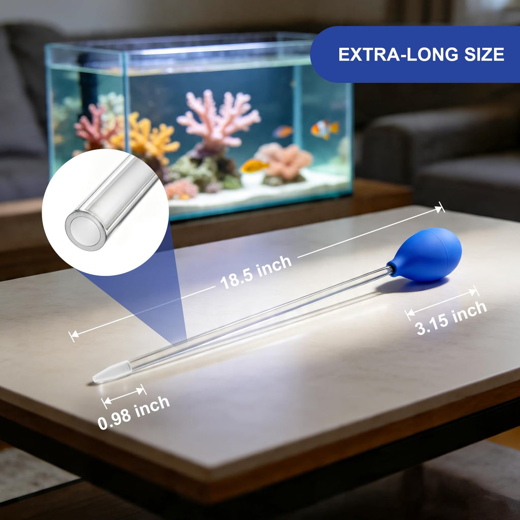 18,5 po Pipette d'alimentation pour Axolotl