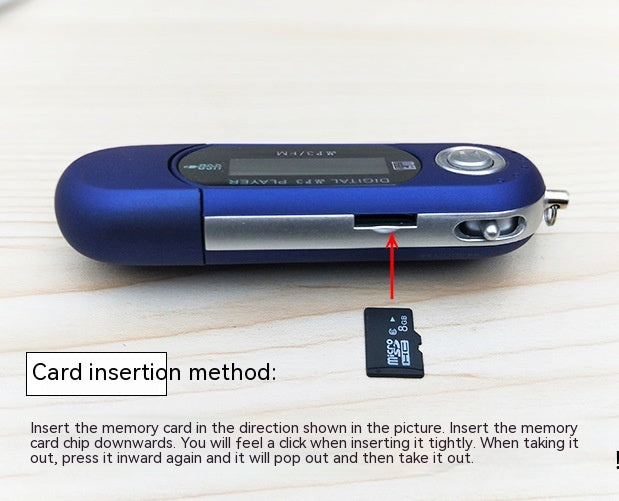 USB Direct Plug-in Ultra-long écran de veille MP3 avec affichage Lyrics