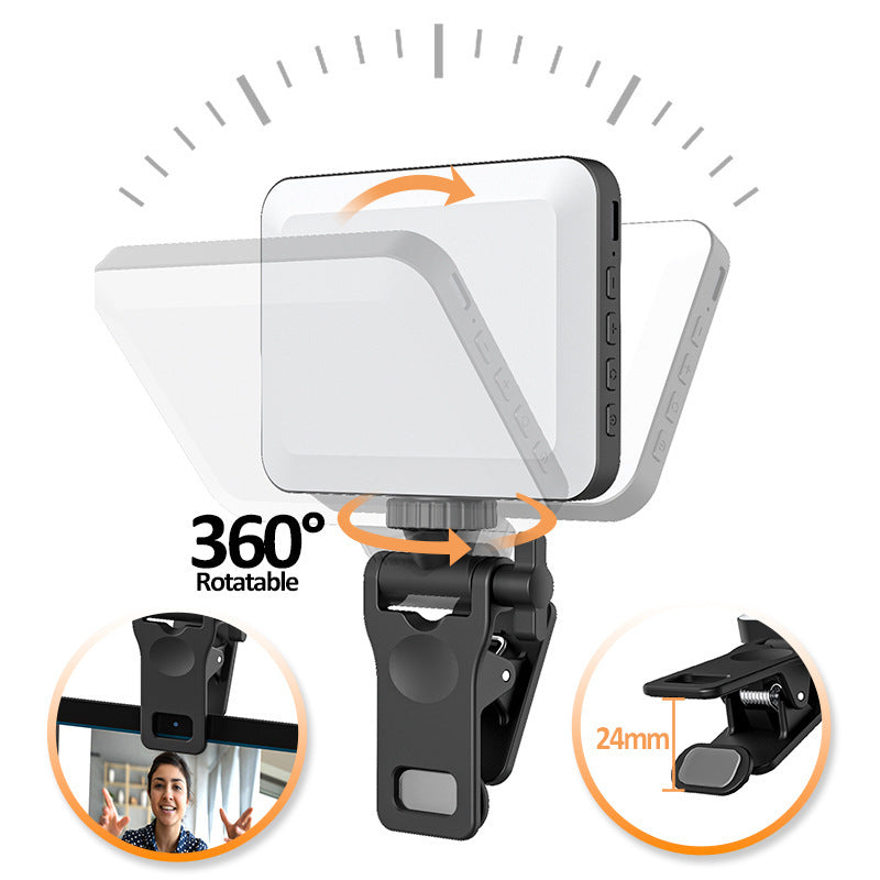 Lampe automatique LED lumière rechargeable pour mobile