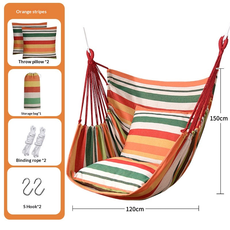 Cour intérieure Panier de suspension Lazy Outdoor Swing Chaise de suspension