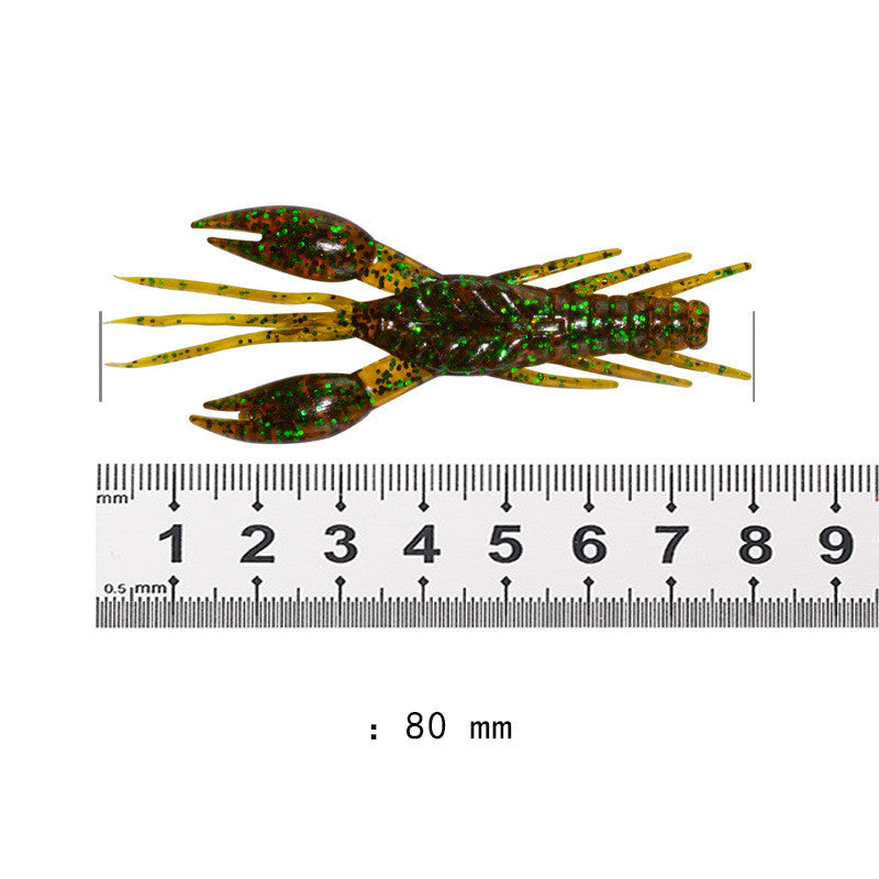 Type de crevette à bec souple Luya Insectes doux Faux Insectes doux
