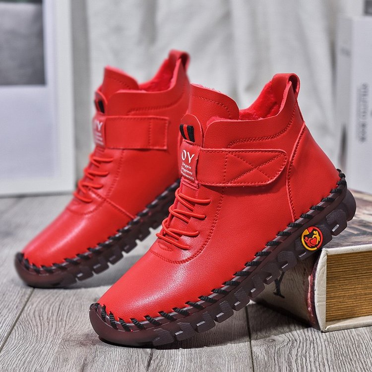 Bottes de coton souple et confortable à la mode