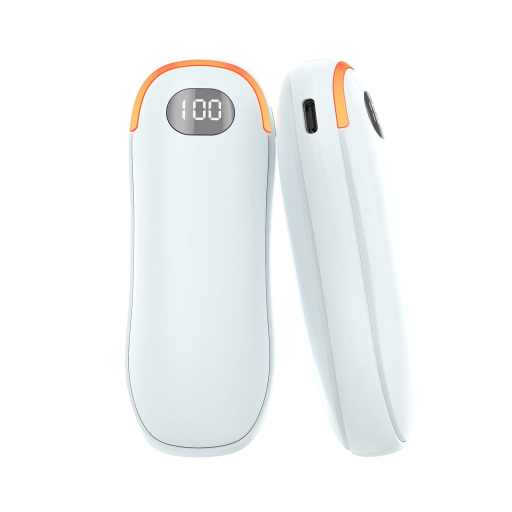 Power Bank Hand Warmer Affichage numérique Régulateur de température Double face chauffant Pad