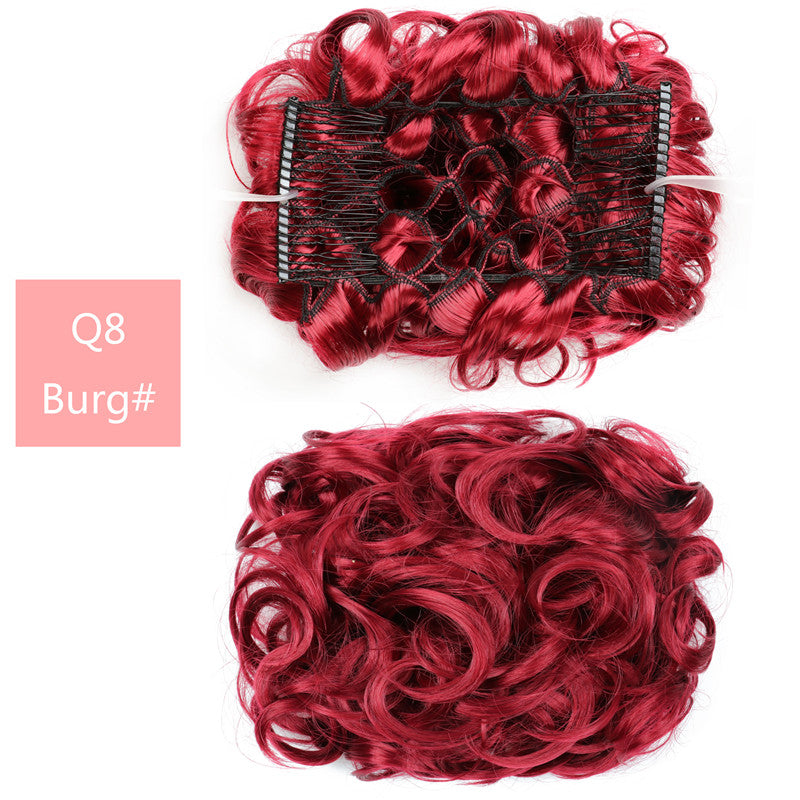 Perruque à haute température de fil Pan Head Peigne d'insertion de bijoux