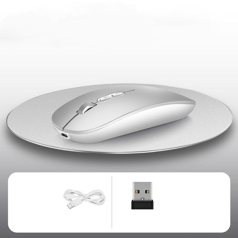 IMice Mouse Wireless 1600DPI 2.4G Mice rechargeable pour ordinateur portable et bureau Mini Sil