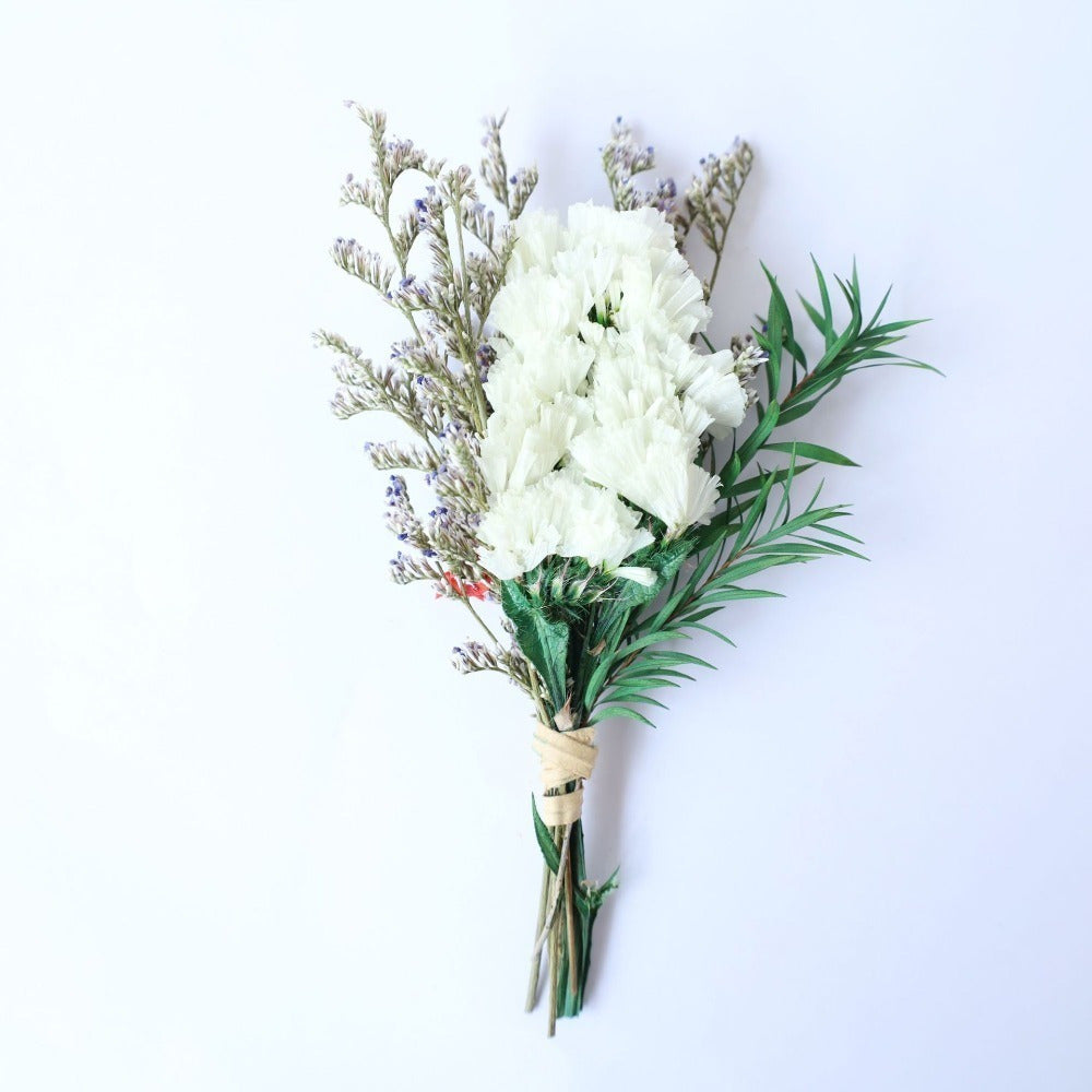 6 Mini Bouquets de fleurs séchées