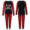 Caricature à manches longues imprimé Pyjamas de Noël Outfit parent-enfant
