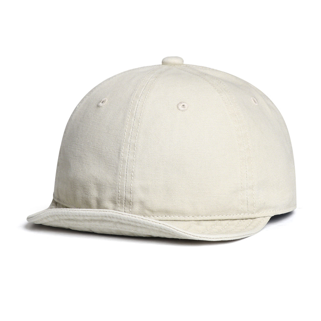 Style japonais Rétro Lavé à l'eau toile décontraction Soft Brim Casquette de baseball pour quotidien commu