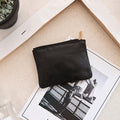 Petit sac en cuir de mouton portefeuille banque carte jeu mini petite pochette de monnaie pour combattre beaucoup de