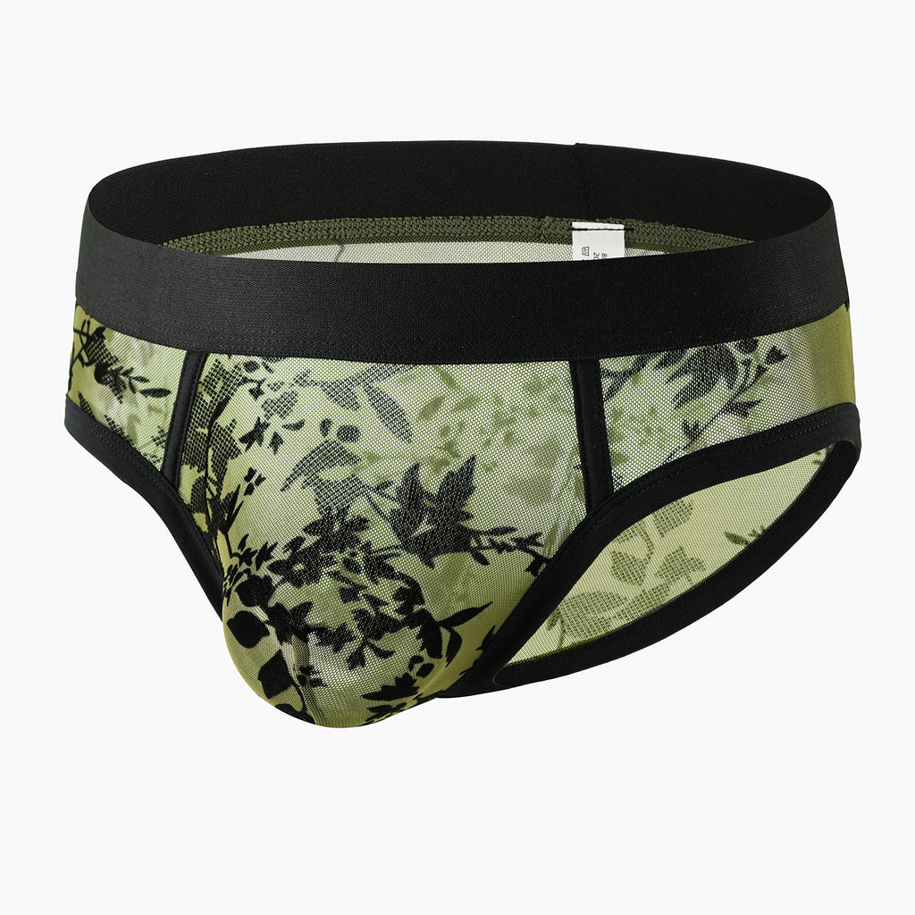 Sous-vêtements plus taille Sexy Hommes Sheer et séduisant Low-rise