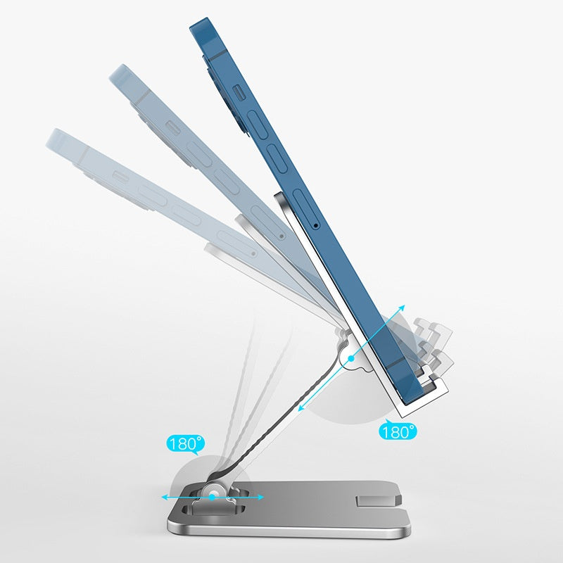 Support de téléphone en aluminium de bureau tout-métal