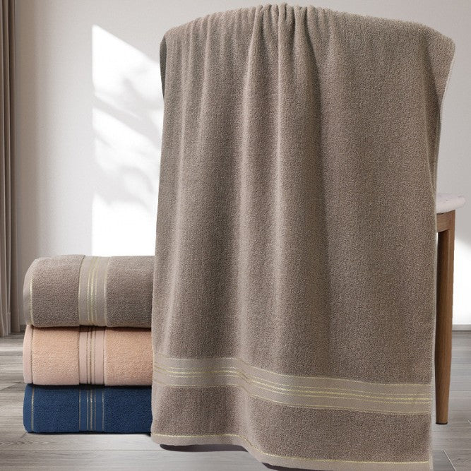 Serviette de bain surdimensionnée tout coton