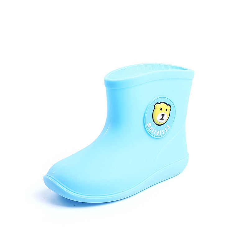 Bottes de pluie pour enfants Courte antidérapante