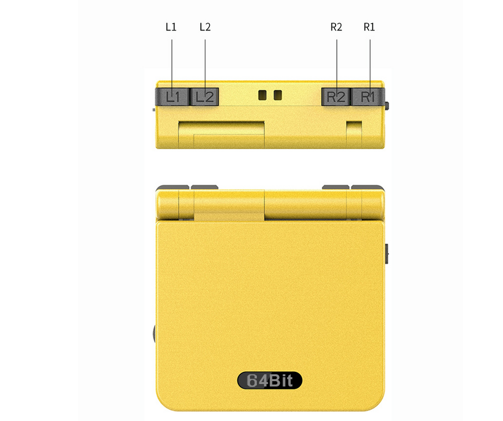 Mini portable handheld flip
