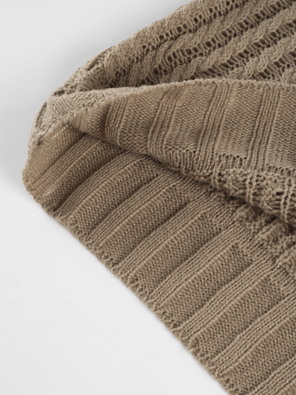 Câblodistribution sans manches pour femmes Chandail de sweater Vest Col d'équipage solide en acrylique