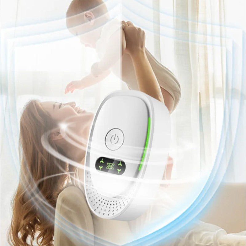 Purificateur d'air 2pcs pour les fumeurs de chambre Plug-in Négatif générateur d'ion AirPurifier