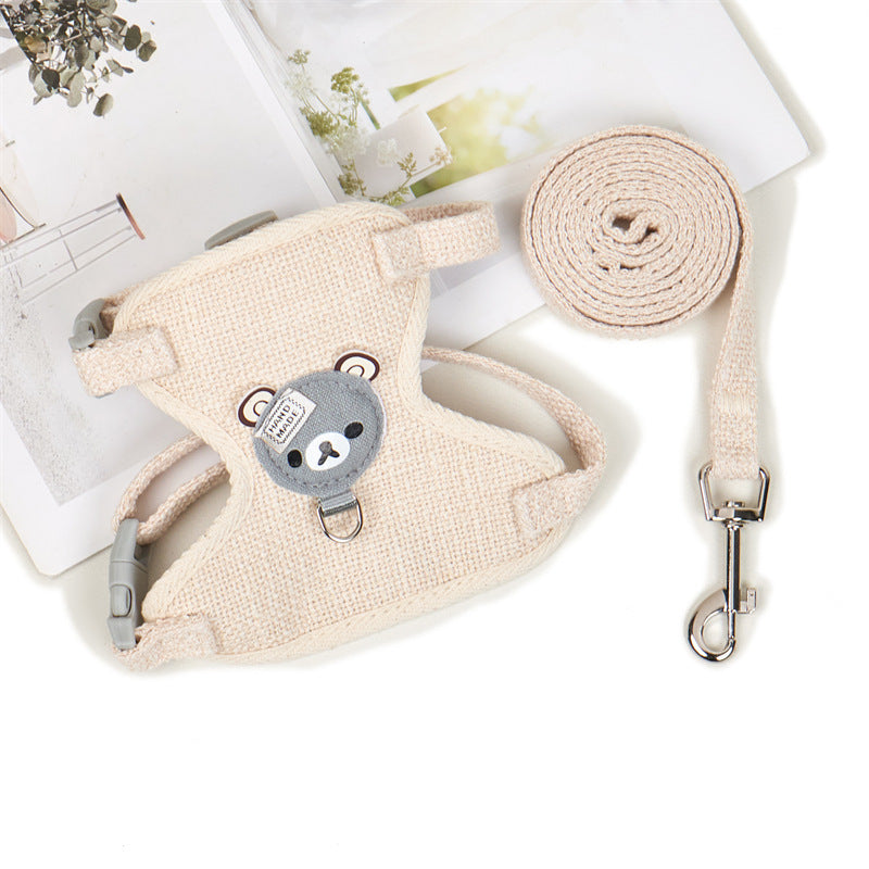 Pet Supplies Dog Hand Holding Rope Vest réglable