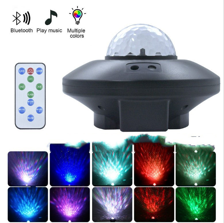 Bluetooth étoile ciel filigrane lumière commande vocale laser lumière laser